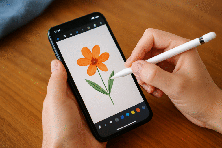 Lze dělat digitální kreslení na mobilním telefonu – a jak na to?