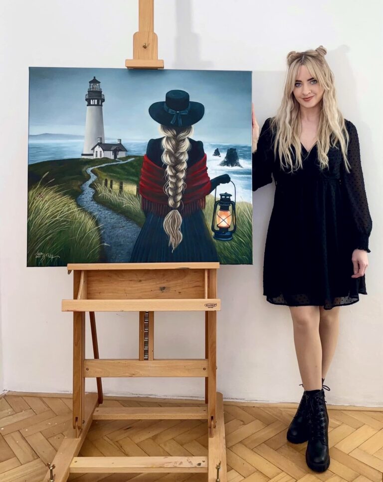 Další rozhovor s Lena Bay o malování, umění a životě