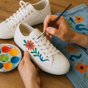 Jak malovat na boty a oblečení: Přizpůsobení textilu uměním