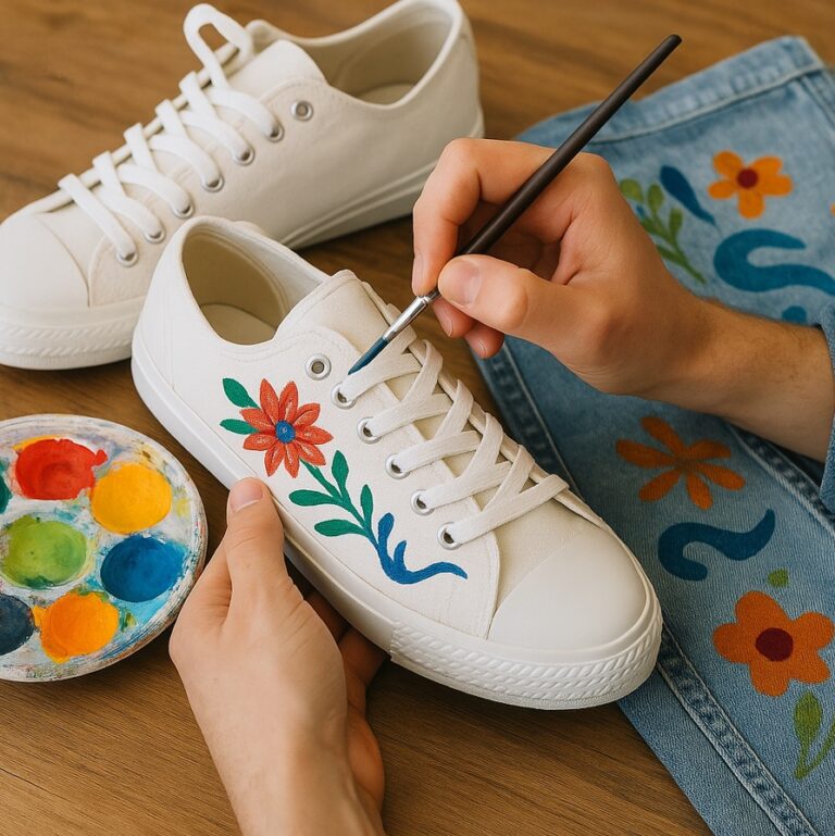 Jak malovat na boty a oblečení: Přizpůsobení textilu uměním